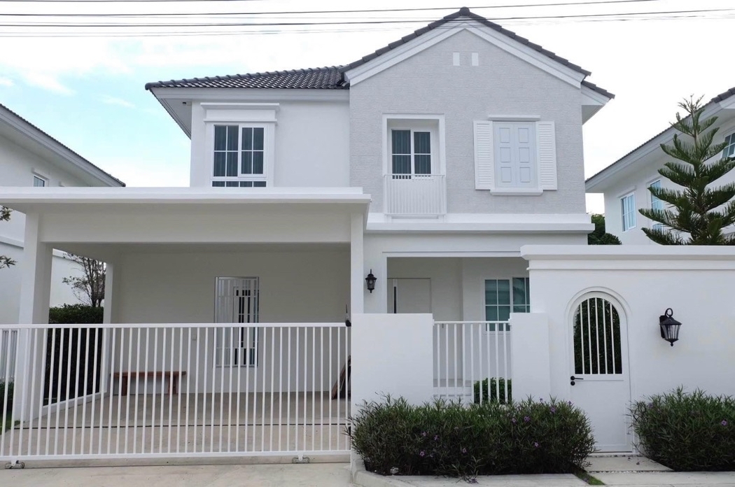 Single house for rent, Bangna, Chaiyaphruek Village, Bangna, Km.15, ready to move in