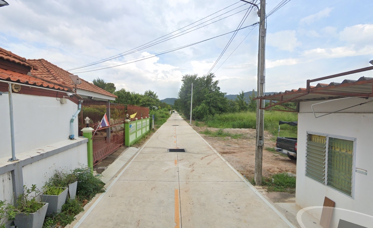 Land for sale, good location, Sattahip District, Chonburi Province, area 100 sq m., on concrete road, mountain view - (N.1450)