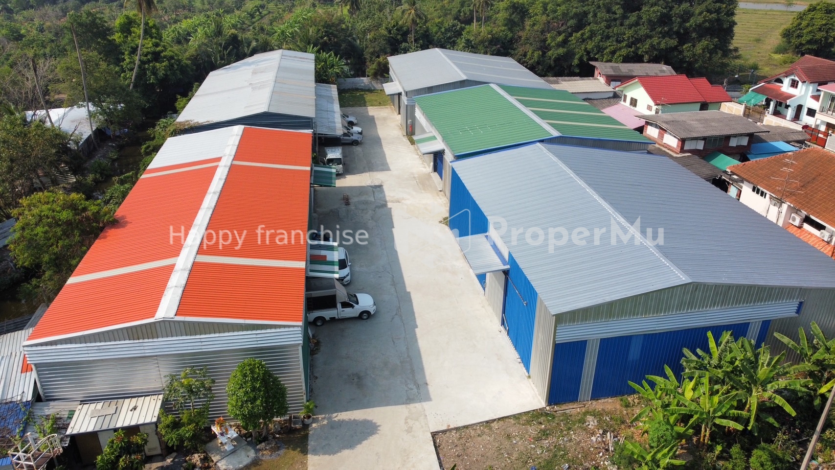 Warehouse for rent, Pracha Uthit, Thung Khru District, 380 sq m. Price: ฿34,200.00 / per month