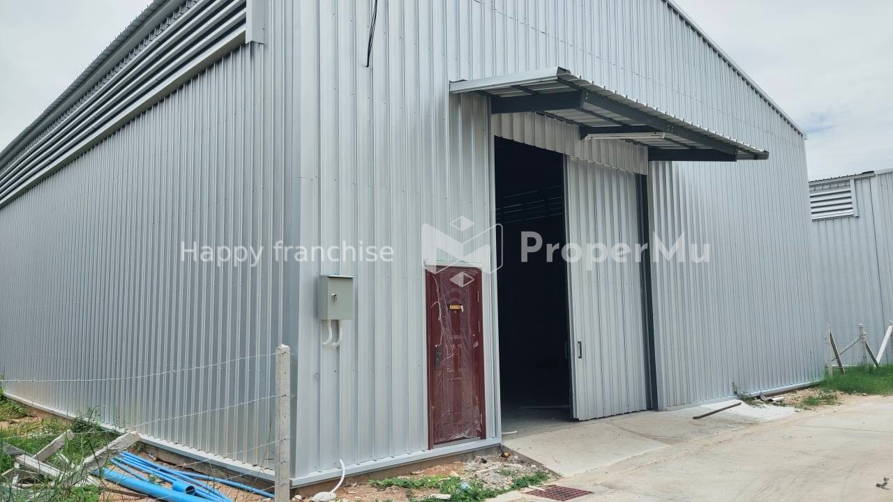 Warehouse for rent Laem Chabang-Pattaya, warehouse area 488 sq m., total area 780 sq m., price: ฿82,000.00 / month