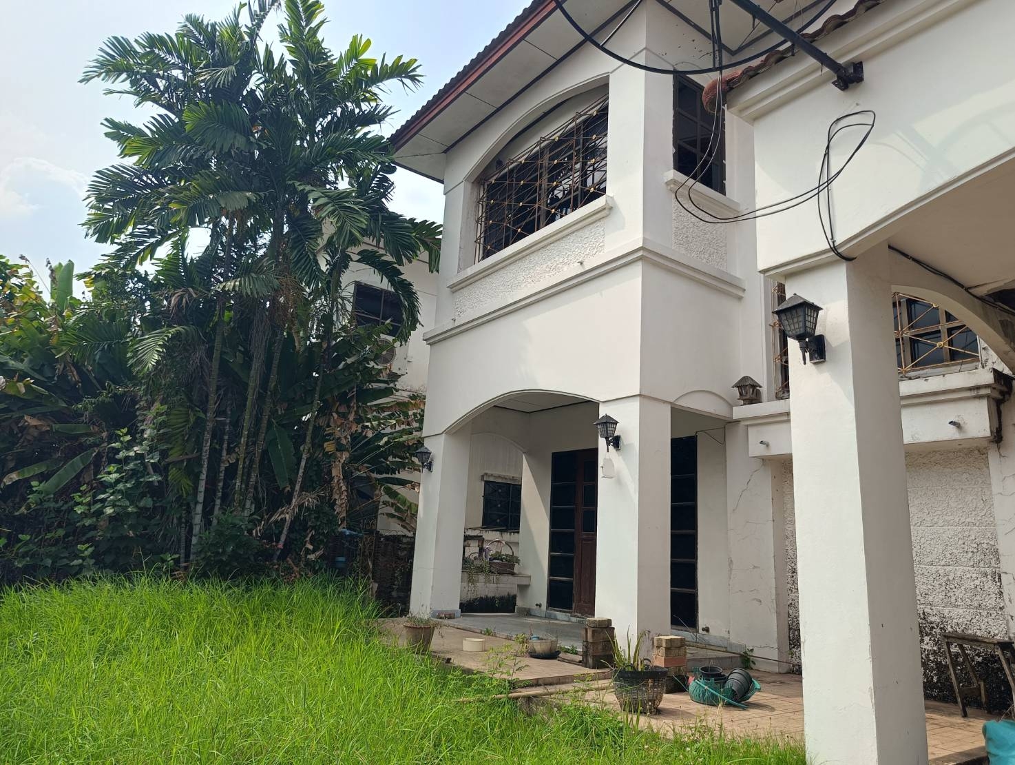 Single house for sale, Somjai Village, Soi Bang Waek 154, Bang Waek Road. 2-storey house, 55 sq m., usable area 200 sq m., quiet.