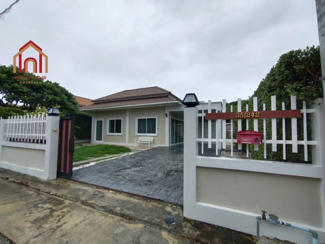 For rent, single house, Pool Villa, Hua Hin, 200 sq m, 84 sq wa, fully furnished, quiet