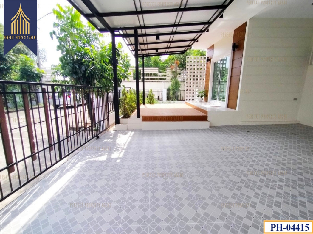 For sale: corner house, Perfect Park Suvarnabhumi Phase 2, Rom Klao, Min Buri, Bangkok