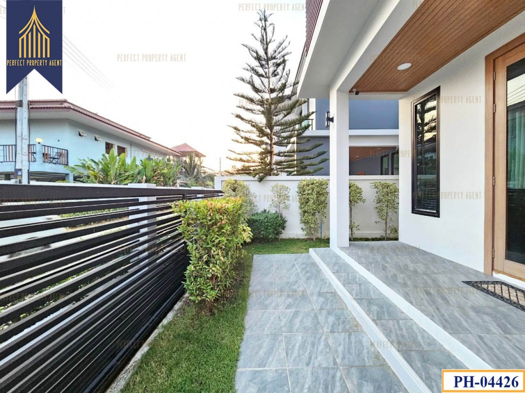 Single house for sale, Huai Yai, Soi K9, Pattaya, Bang Lamung, fully furnished and equipped with ele