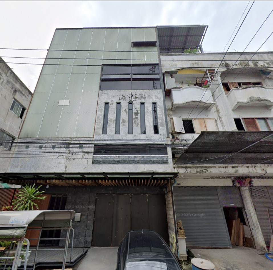 Negotiable price, commercial building, home office, warehouse, Bang Chan, Khlong Sam Wa, near Min Bu