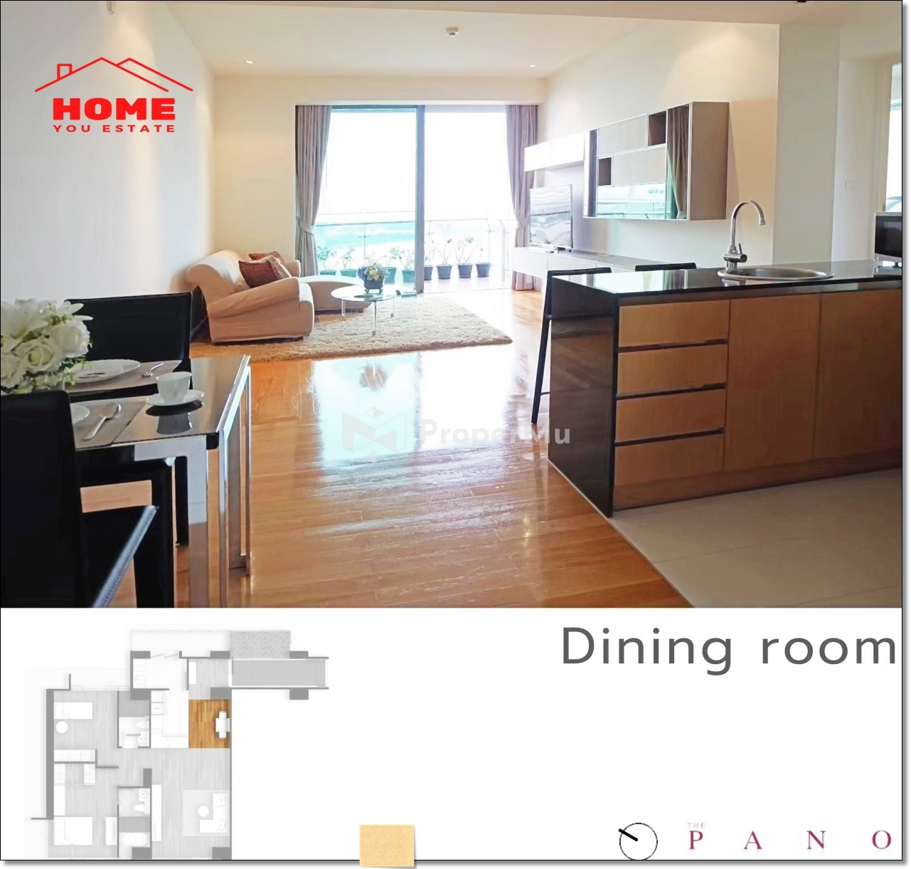 The Pano Riverside Condominium located at Rama 3 road 