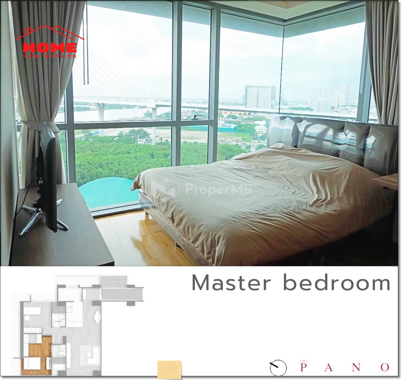 The Pano Riverside Condominium located at Rama 3 road 