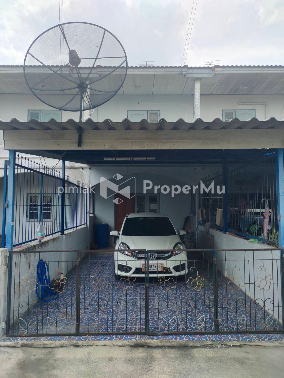 Townhouse for sale, Kuranith Village, Sangsansuk Road 12, Nong Chok District, 2 floors, 23 sq m.