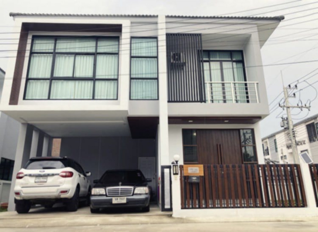 ขาย บ้าน The Life Ayutthaya (ฝั่งตรงข้าม Mega home) หลังใหญ่ แปลงมุม เนื้อที่ 67.6 ตร.วา พื้นที่ใช้ส