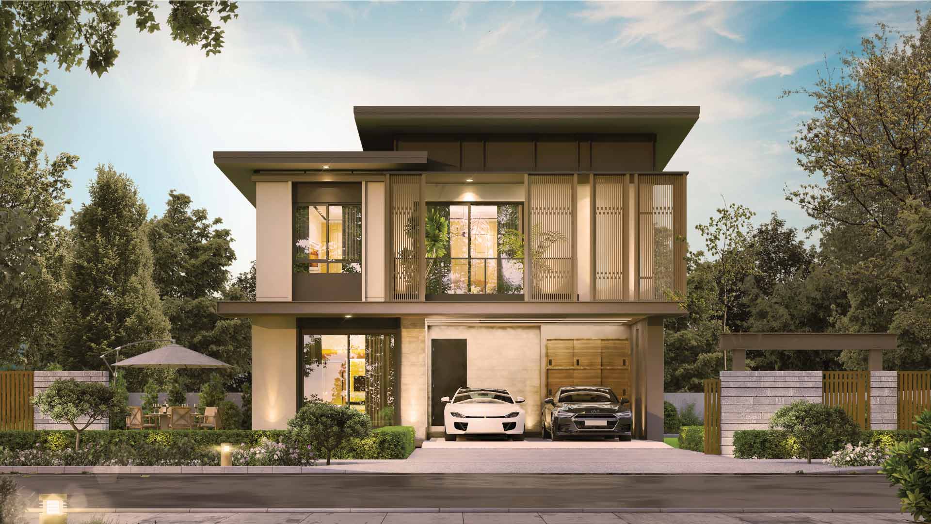 Luxury house for sale | Panara Bangna - Suvaranabhumi | 5 bedrooms, 4 bathrooms, 216 square meters
